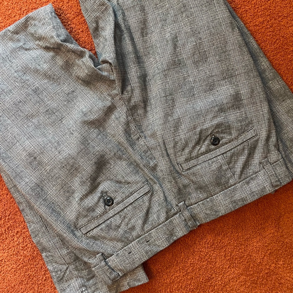 Banana Republic slim fit dress pants checkered